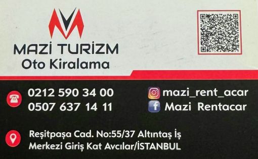  avcılar oto kiralama mazi rent a car